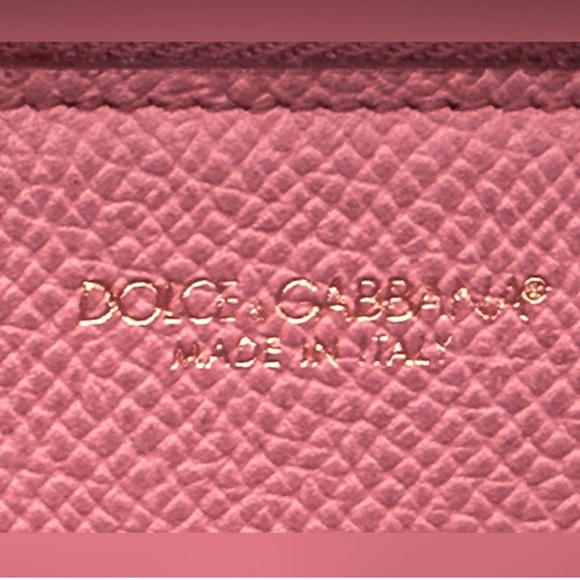 Dolce & Gabbana logo plate leather long bifold wallet/wristlet - Picture 12 of 12